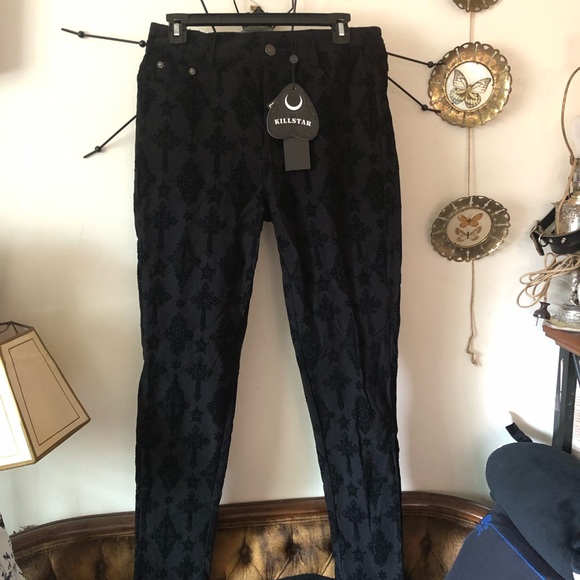 Killstar cross print pants - Picture 2 of 4